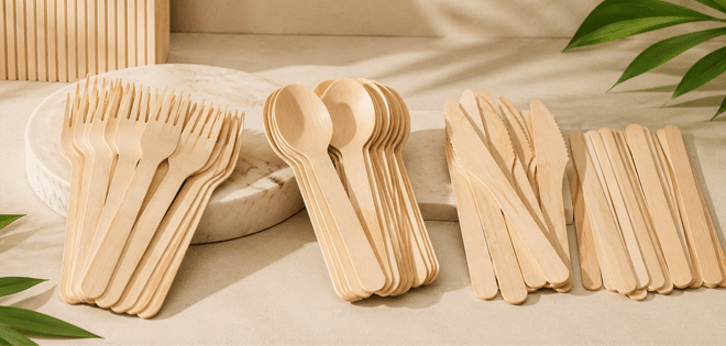 Wooden cutlery image